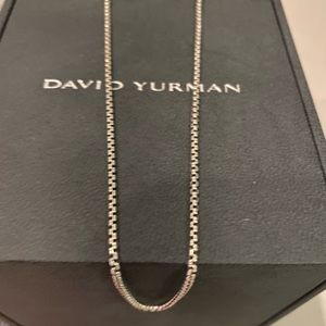 David Yurman Cable necklace. 1.7